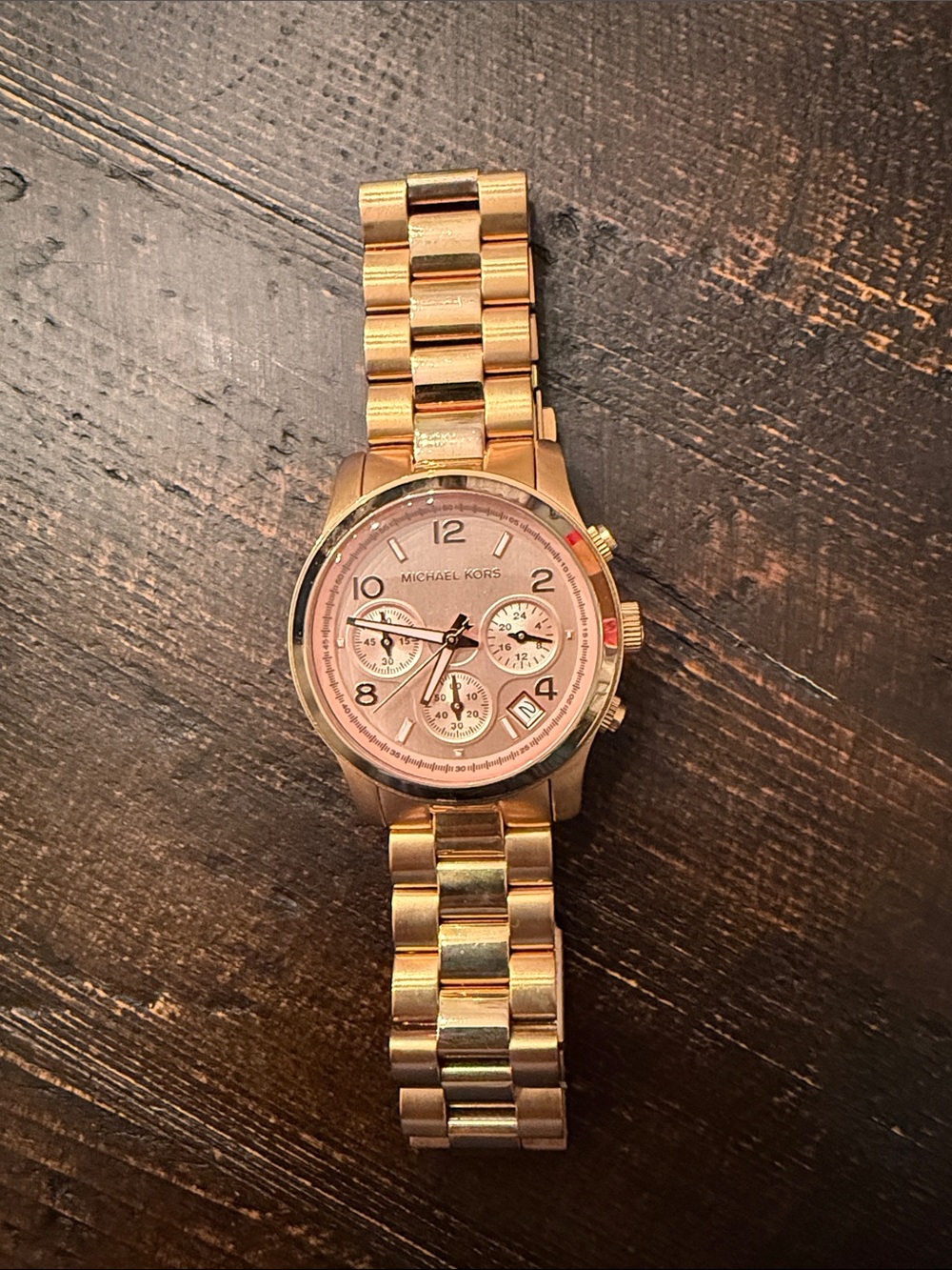 Michael Kors Rose gold watch